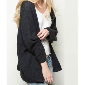 Brandy Melville Wool Knit Open Caroline Cardigan